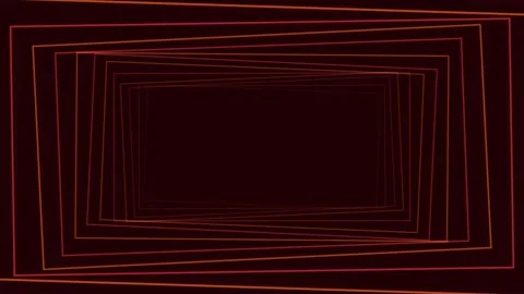 Red Firewall Breach Alert Cyber Tunnel Background, Red Alert Dimension Illusion Stock-Footage 329903756