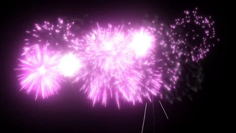 Red fireworks as background for holidays like New Year, Christmas. V26 Stock Footage 101730696