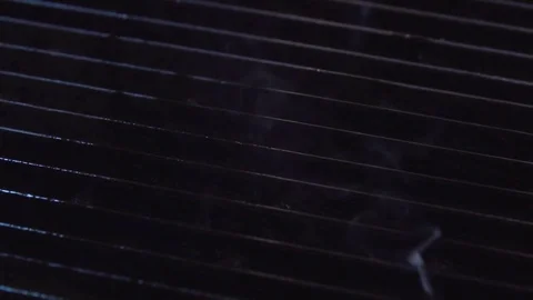 Red fish is cooked by a cook Stock Footage 83346648