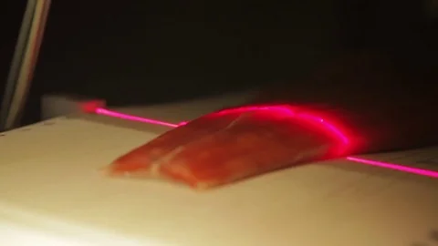 Red fish factory Stock Footage 80773393