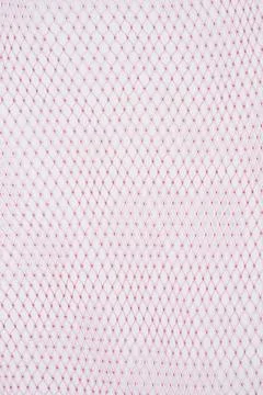 Red fishnet pattern texture on white background Foto stock