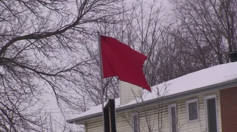 Red flag. #30 Stock Footage 34650831