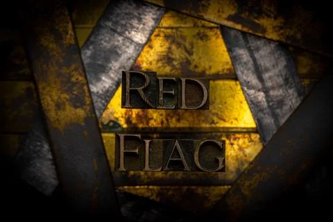 Red Flag Stock Illustration