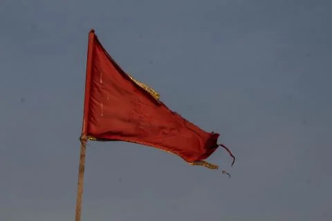 Red flag Stock Photos