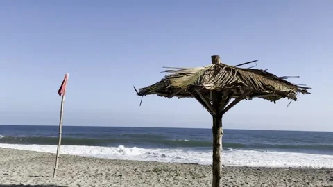 Red flag surf 库存影片 254640483