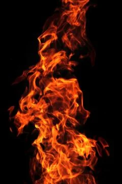 Red flame background Stock Illustration