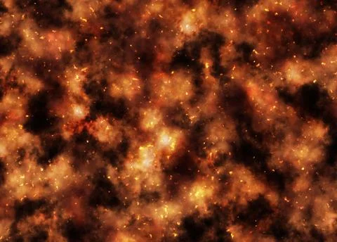 Red flame fire texture background Stock Illustration