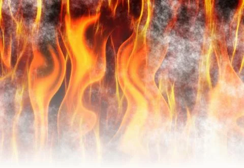 Red flame fire texture backgrounds Illustrazione stock