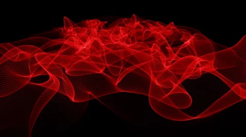 RED FLAME LOOP Stock Footage 1032572