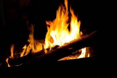 Red flame Stock Photos