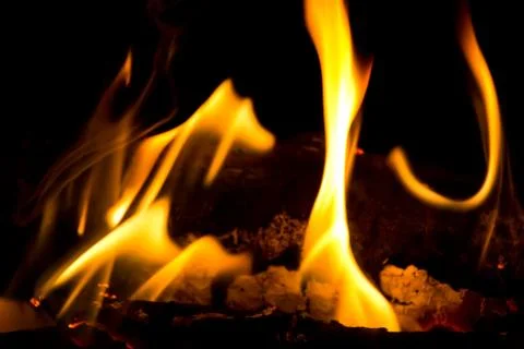 Red flame Stock Photos