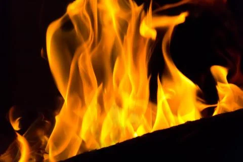 Red flame Stock Photos