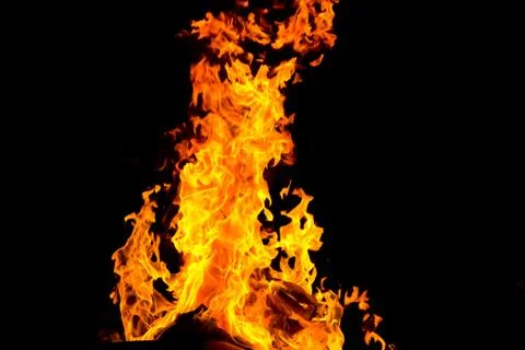 Red flame Stock Photos