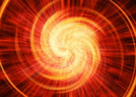 Red flash in cosmos sky backgrounds Stock-Illustration