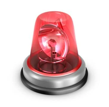 Red flasher Stock Illustration