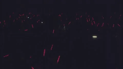 Red Flashes Stock Footage 137644046