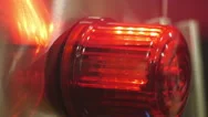 Red Flashing Flash Light Warning Alarm Stock Footage