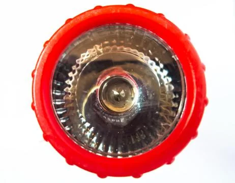 Red flashlight 스톡 사진