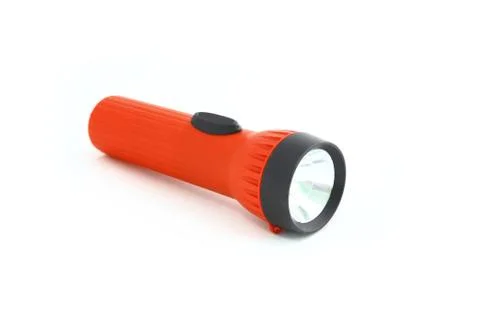Red flashlight Stock Photos