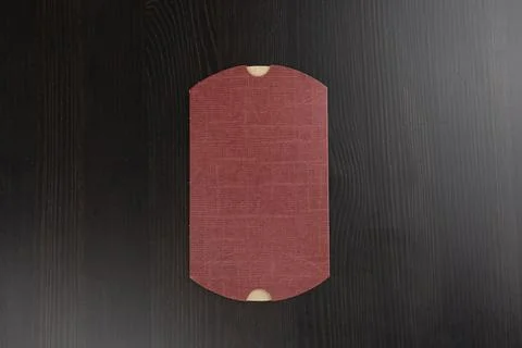 Red flat packaging Stock Photos