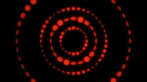 Red flip dot Stock Footage 98226621