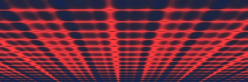 Red flow speed art abstract widescreen graphic design Illustrazione stock