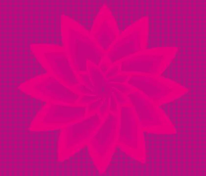 Red flower background vector art Stock-Illustration