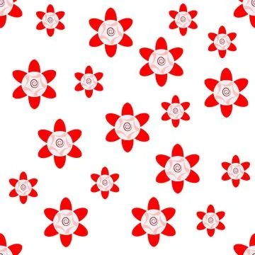 Red flower Stock Illustration