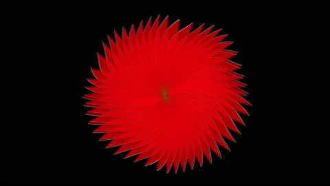 Red flower pattern background,best animation in 4k. Stock Footage 202132881