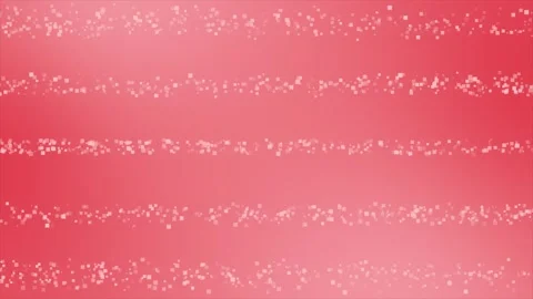 Red flowing hi-tech digital particles, futuristic and geometrical background Vídeo Stock 307515335