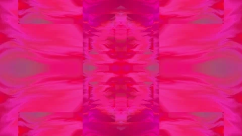 Red flowing liquid ink waves abstract motion blurred background. Stock Footage 152305595