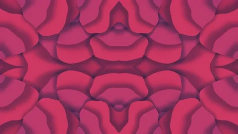 Red flowing liquid ink waves abstract motion blurred background. 3d Stock Footage 155600570