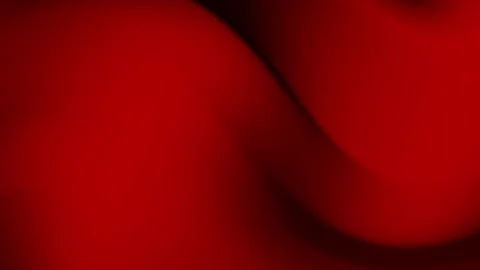 Red fluid curves gently forming abstract background shapes. Stock Footage 305888347