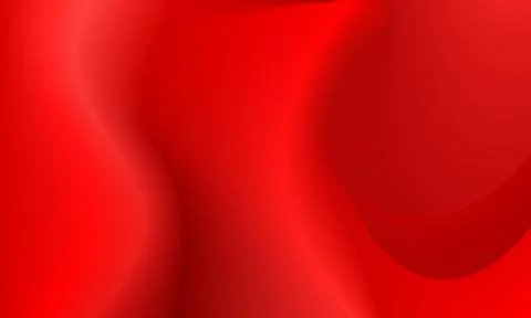 Red Fluid Wavy Gradient Illustration Stockillustratie