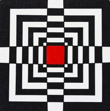 Red Focus Stock Illustration