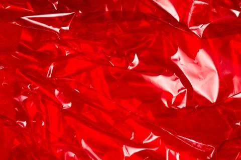 Red foil background Stock Photos