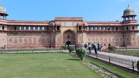 Red Fort Agra Stock Footage 304577702