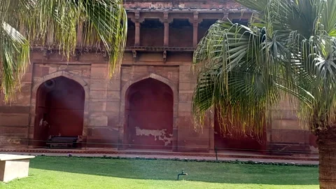 Red Fort Agra Stock Footage 304578609