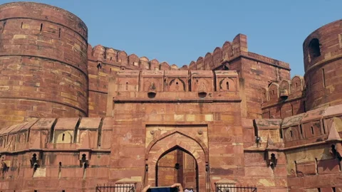 Red Fort Agra Stock Footage 304590908
