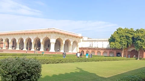 Red Fort Agra Stock Footage 304591168