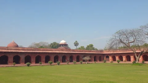 Red Fort Agra Stock Footage 304595032