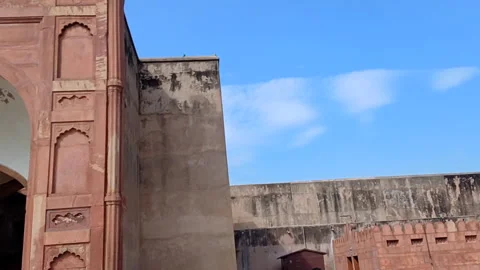 Red Fort Agra Stock Footage 304595052
