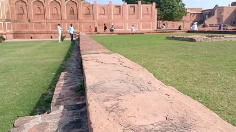Red Fort Agra Stock Footage 304595152