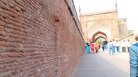 Red Fort Agra Stock Footage 304595300