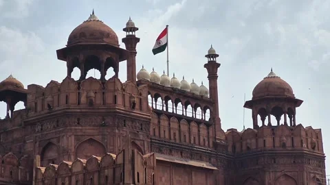 The Red Fort Architecture Видео 318785920