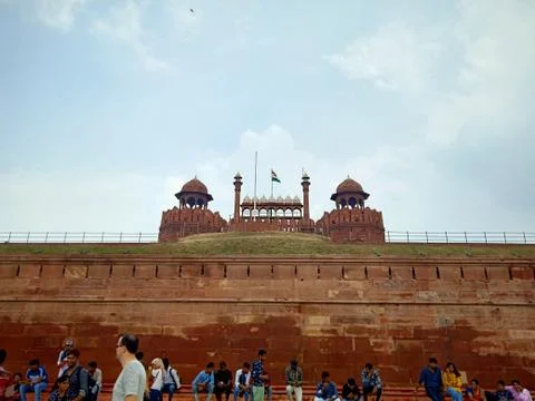 RED FORT IN DELHI Stock Photos