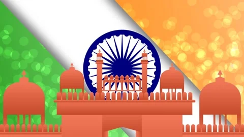 Red fort Stock Footage 199949793