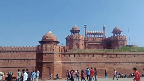 Red Fort Video stock 304413940