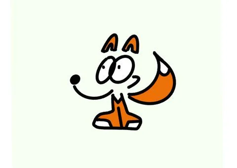 Red fox Stock Illustration