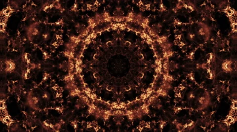 Red fractal 003 Stock Footage 49065795